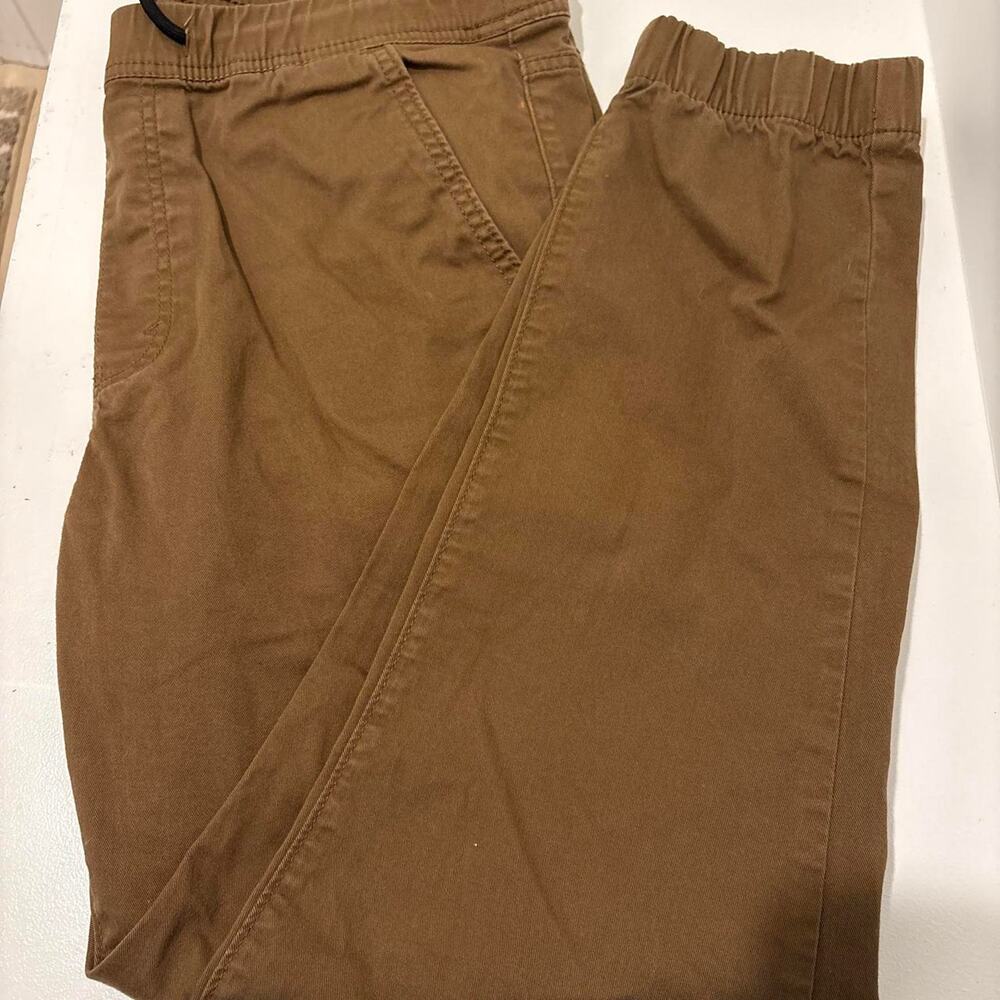 Denizen brown pants with adjustable